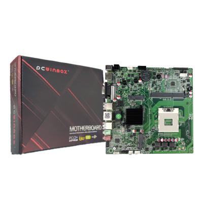 Κίνα PCWINMAX HM65 Μητρική Πίνακα LGA988 DDR3 Mini ITX Desktop Mainboard για επεξεργαστές σειράς i3 i5 i7 2ης 3ης γενιάς προς πώληση