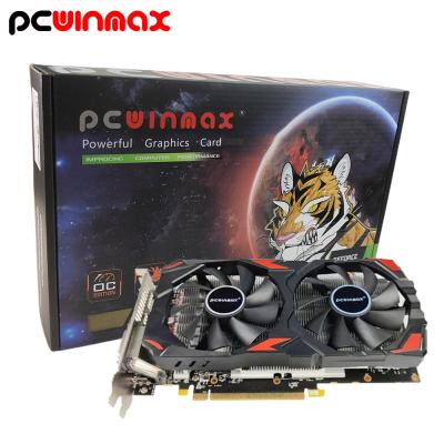 China PCWINMAX Radeon RX 580 Tarjetas gráficas 2048SP 8GB GDDR5 Tarjeta de video Radeon de 256 bits para computadora de escritorio Juegos Gpu en venta