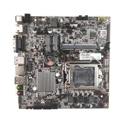 China PWINMAX H81 LGA 1150 Mini ITX Dual Channel DDR3 Original Gaming Motherboard für CPU der 4. und 5. Generation zu verkaufen