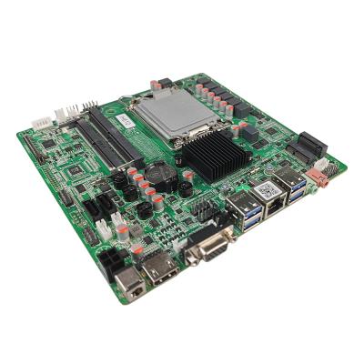 Cina PCWINMAX Mini ITX H610 LGA 1700 DDR4 Motherboard Industrial Compact Mainboard in vendita