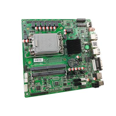 Cina PCWINMAX H610 LGA1700 Mini ITX DDR5 PCIe 4.0 Desktop Motherboard Supporto OEM ODM in vendita