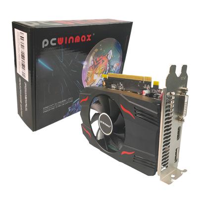 中国 PCWINMAX Radeon RX 560 4GB GDDR5 GPU 128-Bit 7.0Gbps Single Fan DP HDMI DVI Output Graphics Card 販売のため