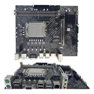 China PCWINMAX H610 LGA 1700 Socket DDR5 Com Single M.2 Slots Micro ATX PCIe 4.0 Placa-mãe de jogos à venda