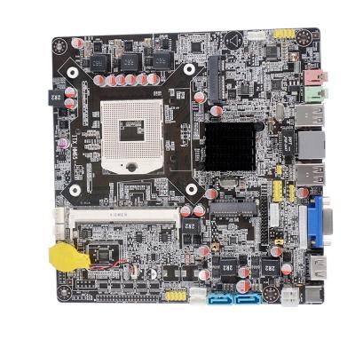 Китай PCWINMAX H65 Промышленная материнская плата DDR3 Mini ITX HM65 Чипсет материнская плата LGA 988 продается