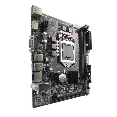 China PCWINMAX H110 placa base de escritorio DDR4 LGA 1151 Micro ATX H110 placa base para la sexta y séptima generación i3 i5 i7 en venta