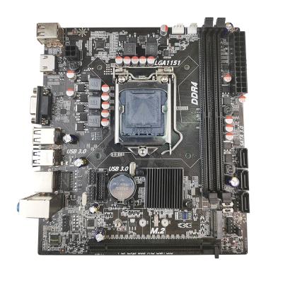 中国 PCWINMAX H110 デスクトップ用のデュアルチャネルDDR4 32GB LGA 1151 マイクロATXゲームマザーボード 販売のため