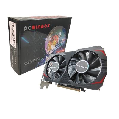 China PCWINMAX RX 580 Grafikkarte 2048SP 8G GDDR5 256Bit PC Gaming Videokarte HD DP DVI Ausgang RX580 für Desktop zu verkaufen