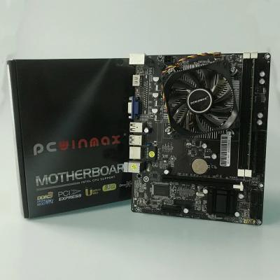 China PCWINMAX HM77 Kit de placa-mãe com DDR3 4GB de RAM i3-3110M CPU Micro ATX Mainboard Combo à venda