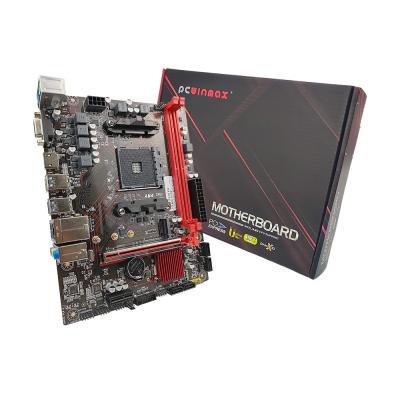 China PCWINMAX Gaming A520 Socket AM4 DDR4 microATX Motherboard Supports Ry 3000 4000 5000 Series Processors Motherboard for sale