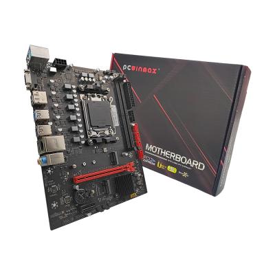 China PCWINMAX B650M Gaming AM5 DDR5 128GB PCIe 4.0 M.2 SATA 6Gb/s HD DP VGA Micro ATX B650 placa-mãe à venda