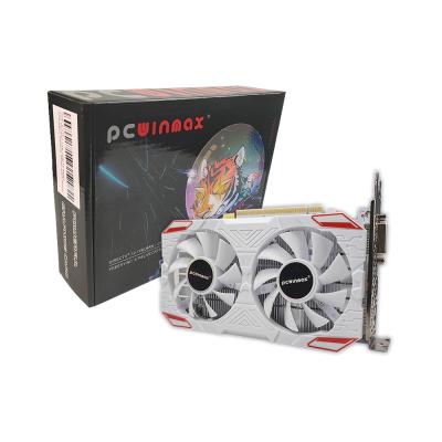 Chine PCWINMAX Nouveau Radeon RX 580 édition blanche 16GB 2048SP GDDR5 256Bit Carte graphique de bureau à deux ventilateurs avec GPU HD DVI DP Port à vendre