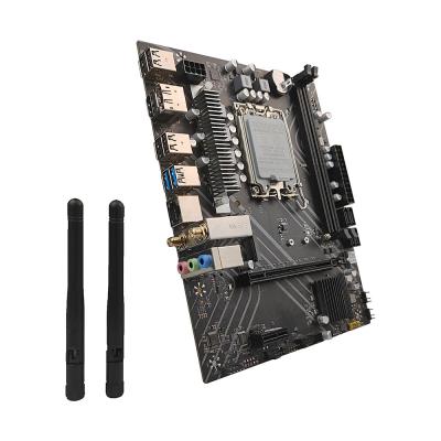 China PCWINMAX H610 Wifi DDR4 Socket LGA1700 PCIe 4 SATA 6Gb/s mATX Motherboard for 12th 13th 14th Gen Intel Core i3 i5 i7 for sale