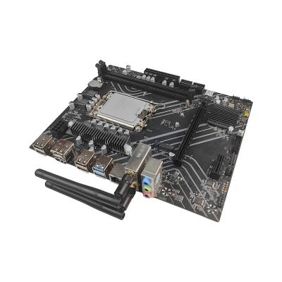 China PCWINMAX H610 Wifi DDR4 Socket LGA1700 PCIe 4 SATA 6Gb/s M.2 MATX Motherboard For 12th 13th 14th Gen Intel Core I3 I5 I7 for sale