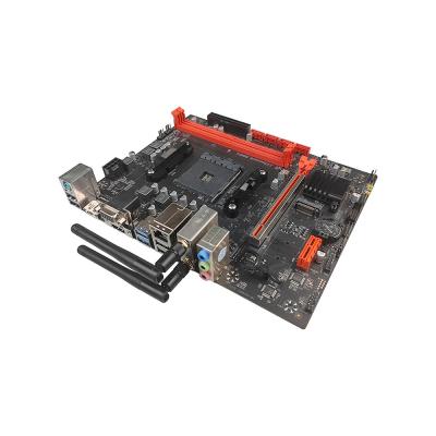 China PCWINMAX Brand New B450 AM4 DDR4 Wifi SATA 6GB/S VGA HD DP Output Micro ATX Moederbord Te koop