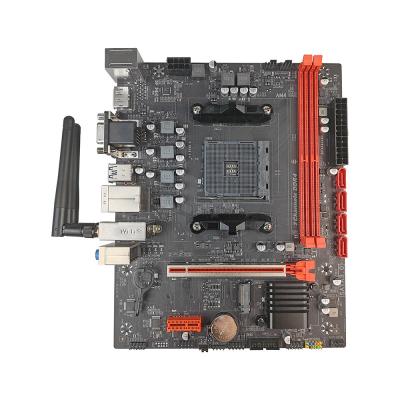 China PCWINMAX B450 Wifi Socket AM4 DDR4 SATA 6GB/S VGA HD DP Uitgang mATX Moederbord Te koop