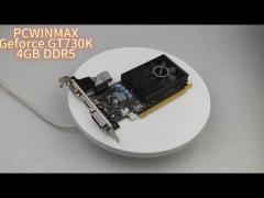 PCWINAMX GeForce GT 730K 4GB DDR5 64 Bit 384SP VGA+HD+DVI Output Low Profile Video Graphic Cards