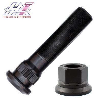 China 40cr Huangxin Steel Wheel Bolt For Mack Truck for sale