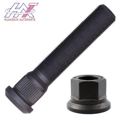 China 40cr Huangxin Steel Wheel Bolt For Mack Truck for sale