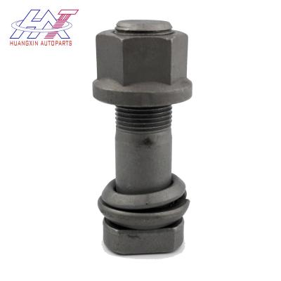 China 40cr Huangxin Steel Wheel Bolt Grade 10.9 For Mercedes Benz Truck m18x1.5x65 OEM3184020071 for sale