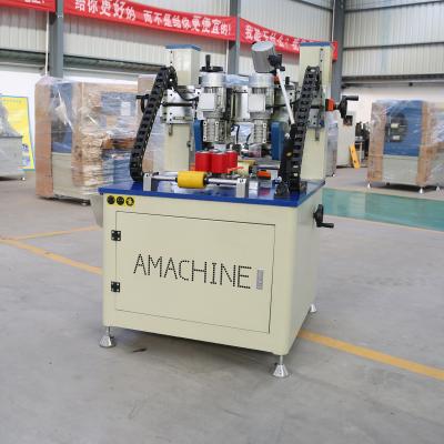 China Advanced Aluminum Heat Break Aluminum Knurling Machine with Strip Insertion for Window and Door for sale