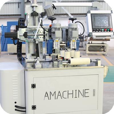 China Advanced Knurling Machine and Aluminum Strip Insertion for Aluminum Profile for sale