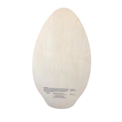 China Custom Color Box Custom Design Digital Printing Skim Board Wood Surfboard With Wood Skimboard for sale