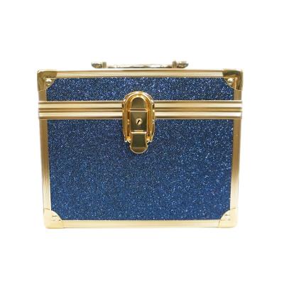 China New Design Velvet Small Carrying Case Aluminum Jewelry Box Briefcase With Lock for sale