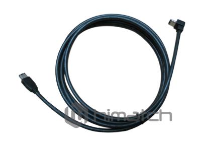 China Firewire 400 To 800 Cable , 6 Pin To 9 Pin Firewire Cable 5m For Industrial Vision for sale