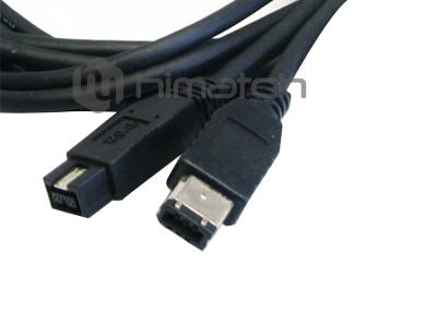 Κίνα IEEE 1394 Himatch καλώδιο, Firewire 9 καρφίτσα στη συνέλευση 5m καλωδίων 6 καρφιτσών για τη κάμερα 1394 λιμένων προς πώληση