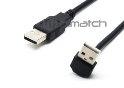 Chine Câble équipé à grande vitesse à angle droit d'USB 2,0 USB formé rond un câble à vendre