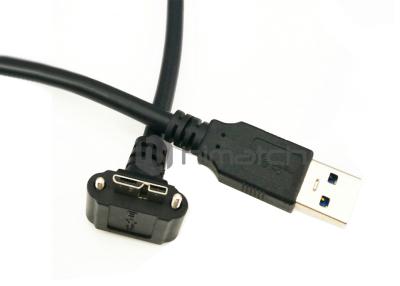 China Professionele Rechte hoekmicro USB 3,0 Kabel voor de Camera van de Beeldverwerking Te koop