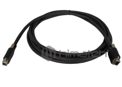 China 3M Firewire 800 To Firewire 800 30V 26AWG IEEE 1394 Cable for sale