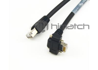 Cina Cavo di Ethernet industriale maschio del gatto 6 Rj45 M12 8P per il SITO di FA in vendita