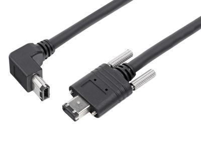 Κίνα 9 καρφίτσα IEEE Firewire χαλκού 6 καρφιτσών 24AWG κονσερβοποιημένο στο η 3M καλώδιο προς πώληση