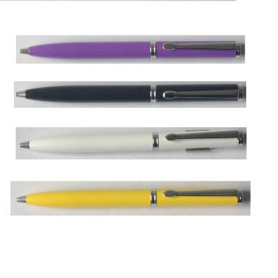 China Wholesale agriculture factory good quality metal twist ballpoint pen for sale