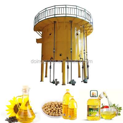 China factory soybean oil solvent extraction plant raw machine and frying oil making machine by solvent extraction method for sale