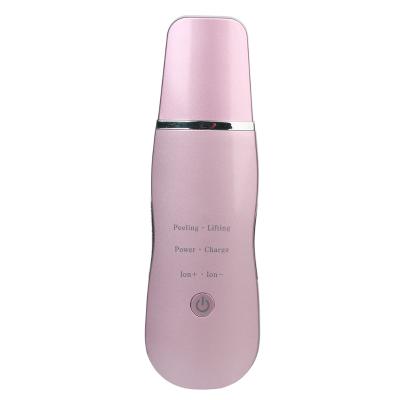 China Professional Face Massager Skin DEEP CLEANING Ultrasonic Peeling Cleaning Scrubber for sale