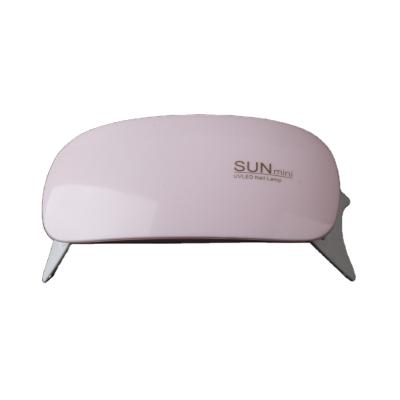 China Shenzhen Iksbeauty Convenient Energy Saving Mini Portable Gel Nail Dryer UV Lamp Nail Lamp Dryer 6w and Portable Sun Light Led Fast Drying for sale