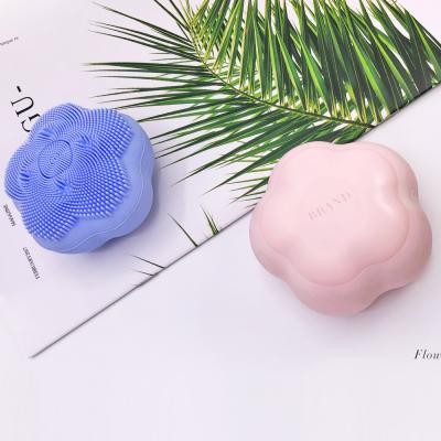 China Personal Use Facial Cleansing Brush Rotate Design Function Silicone Face Mask Pore Brush Pore Silicone Remover Personal for sale