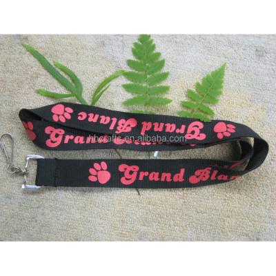 China Polyester Or Nylon Factory Design Cheap Custom Printing Heat Transfer Lanyard Neck Lanyard for sale