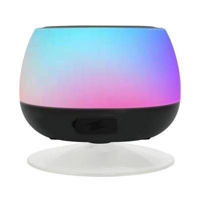 China Phone work new factory foreign trade suction cls-02 hot sale cup with night light outdoor speaker bluetooth computer speaker for sale