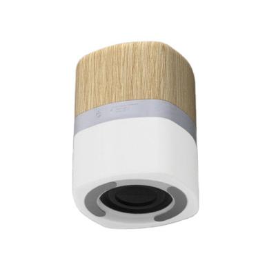 China Mini gedget audifon smart bluetooth instrument luminous bamboo bluetooth speaker for sale