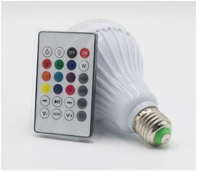 China Mini Wireless Radio Bluetooth Colorful Changing Bulb Speaker for sale