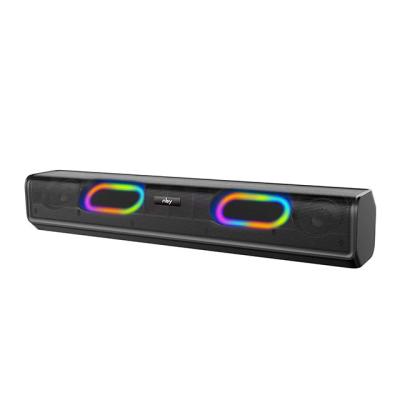 China Hot sale Amazon LED flashing light sound bar with led, bluetooth speaker RGB with FM radio MP3, led sound bar for party for sale