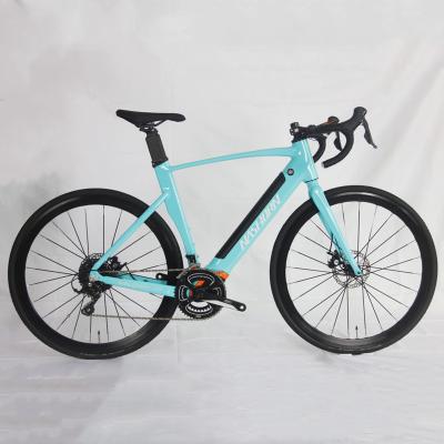 China Aluminum alloy 28 inch electric road bike EU factory no hub gear ebike 36V/48V 14Ah G2616ARS anti dumping duty new e pedelec bicycle model for sale