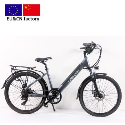 China Aluminum alloy 26 inch city bike 36V13Ah 250W G2617AM popular classic mature ebike lithium battery pedal from EU and NC electric factory for sale