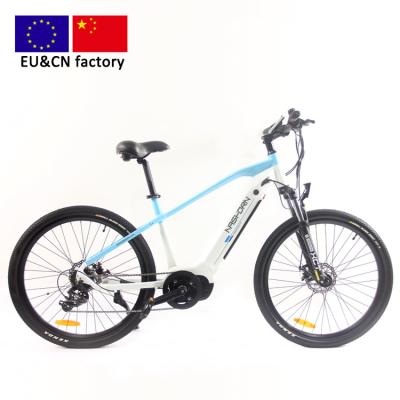 China Aluminum alloy 28 inch electric mountain bike EU factory no new model ebike 36V/48V G2619AF mid motor anti dumping pedelec e bicycle for sale