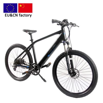 China Aluminum alloy 28 inch electric mountain bike EU factory no new model ebike 36V/48V anti dumping duty pedelec e bicycle G2616A2 rear motor for sale