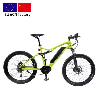 China Aluminum alloy 28 inch electric mountain bike EU factory no new model ebike 36V/48V middle motor anti dumping pedelec e bicycle G2604ASM for sale