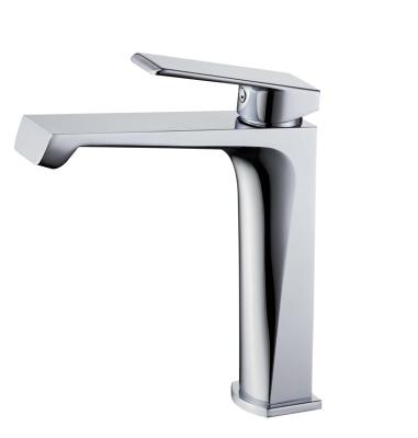 China High Quality Basin Faucet New Arrival Washroom Deck Mounted Hot Cold Mixer Basin Faucets Brass Faucets for sale